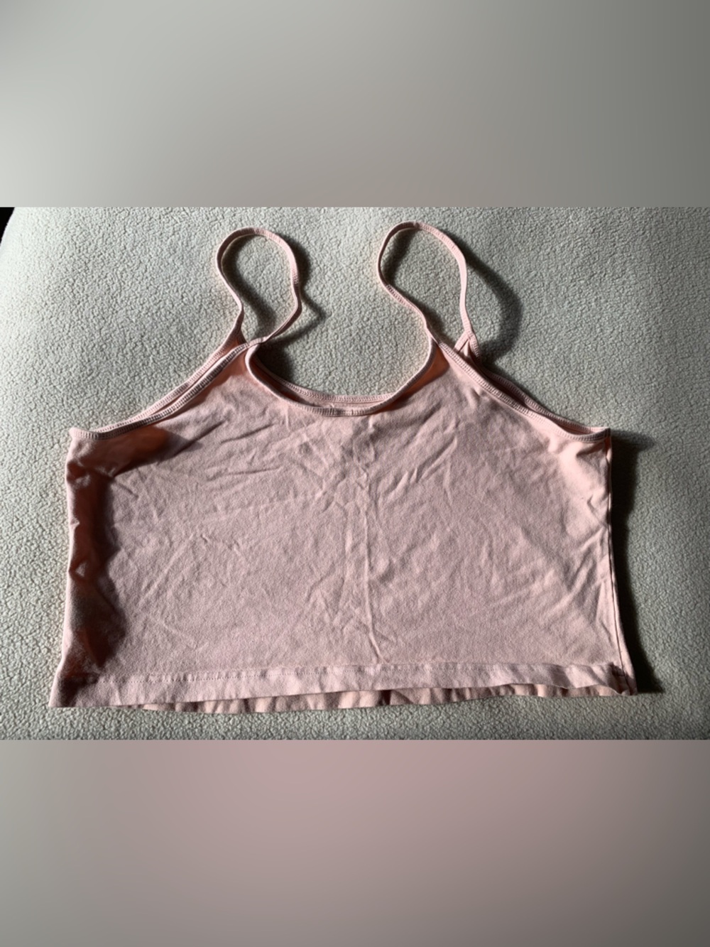 bp Light Pink Cropped Camisole Tank Top